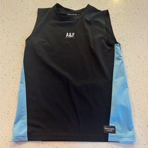 Abercrombie Kids Black and Blue Sleeveless Top